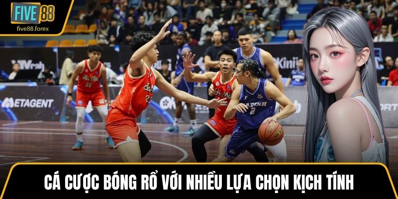 Cá cược bóng rổ với nhiều lựa chọn kịch tính